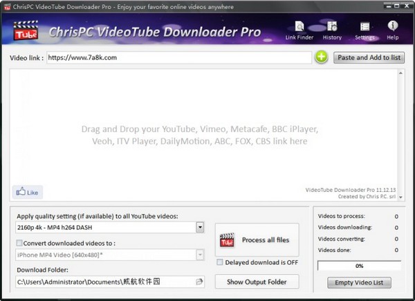 ChrisPC  VideoTube  Downloader  Pro(视频下载工具)