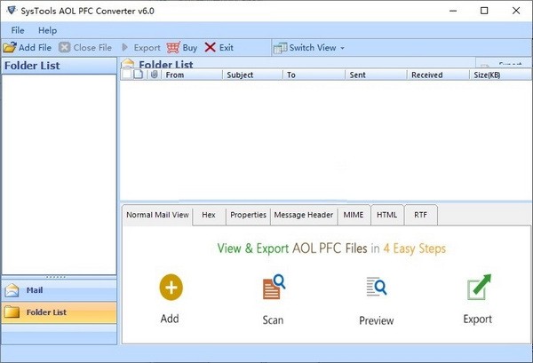 SysTools  AOL  PFC  Converter(邮件格式转换工具)
