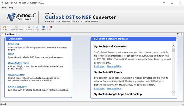 SysTools  OST  to  NSF  Converter(邮件格式转换工具)