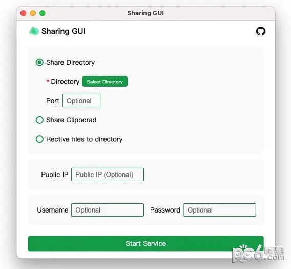 Sharing  GUI(开源文件传输客户端)