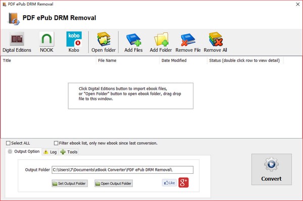 PDF  ePub  DRM  Removal(PDF  DRM删除器)