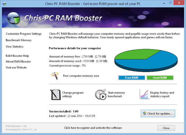 Chris-PC  RAM  Booster