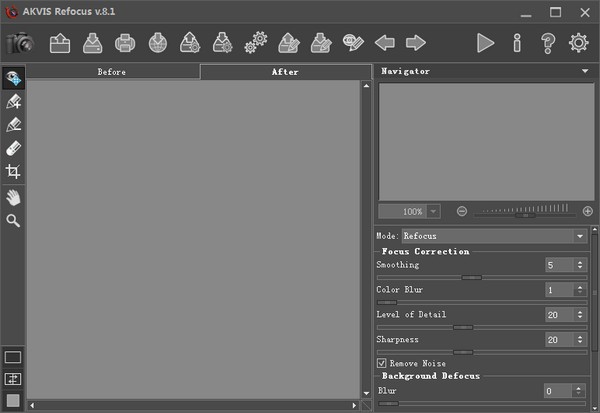 AKVIS  Refocus(ps模糊照片变清晰滤镜)