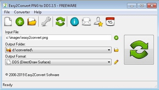 Easy2Convert  PNG  to  DDS(PNG转DDS工具)