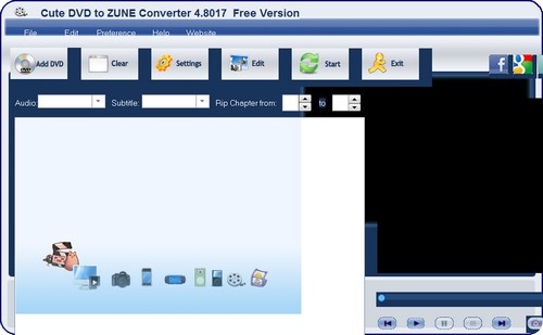 Cute  DVD  to  Zune  Converter(DVD转换器)