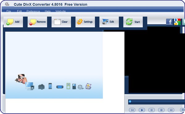 Cute  DivX  Converter(视频转换器)