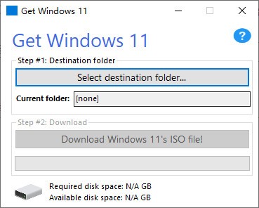 Get  Windows11(Win11 iSO镜像下载工具)