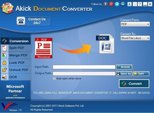 Akick  Document  Converter(格式转换工具)