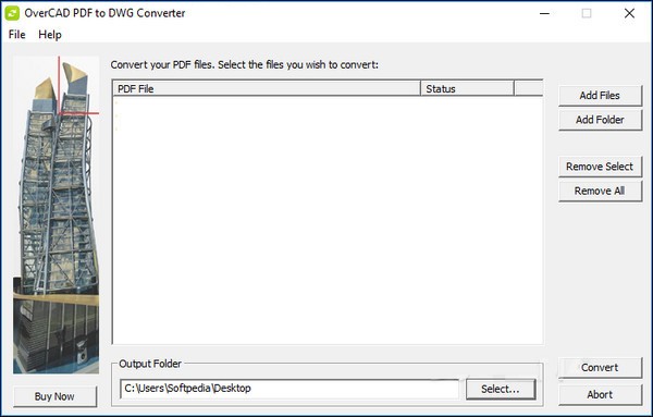 OverCAD  PDF  TO  DWG  Converter(PDF转DWG工具)