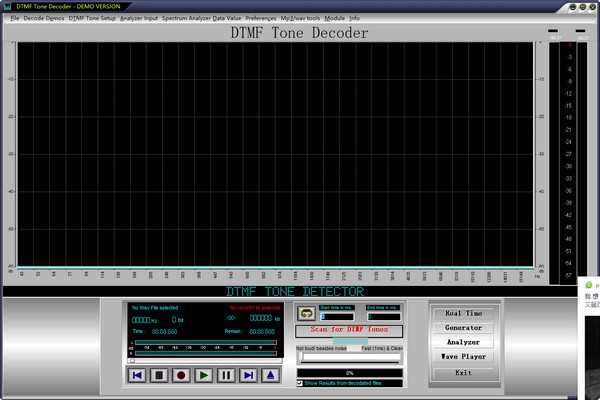 DTMF  Tone  Decoder(DTMF多功能解码器)