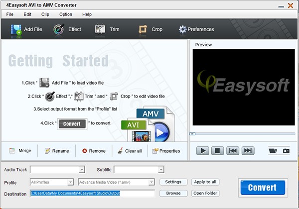 4Easysoft  AVI  to  AMV  Converter(视频格式转换工具)