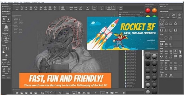 Rocket  3F(多边形建模软件)