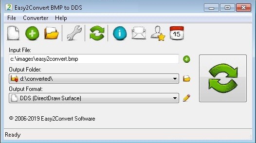 Easy2Convert  BMP  to  DDS(图片转换工具)