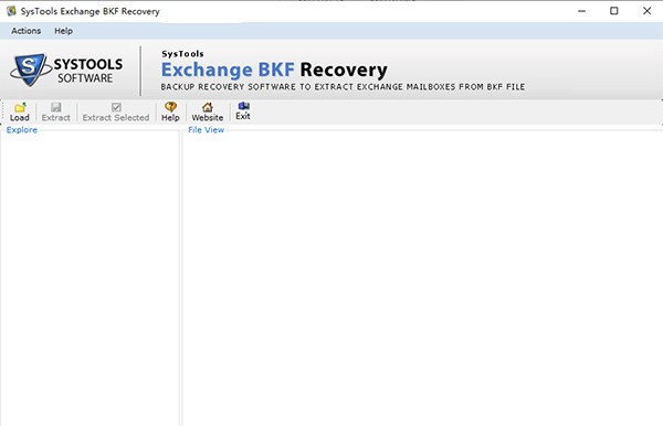 SysTools  Exchange  BKF  Recovery(数据恢复工具)