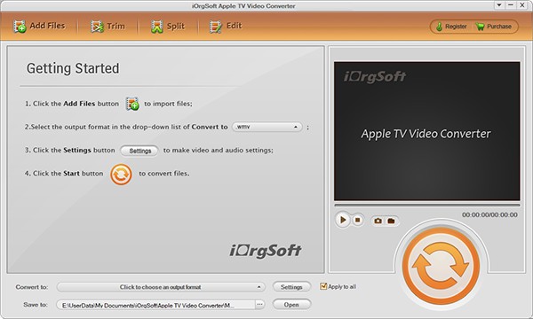 iOrgSoft  Apple  TV  Video  Converter(视频格式转换软件)