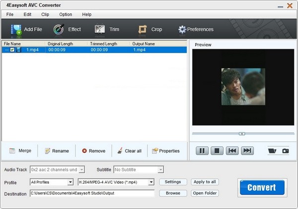 4Easysoft  AVC  Converter(视频转换软件)