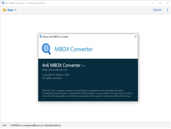 4n6 MBOX  Converter(MBOX文件转换器)