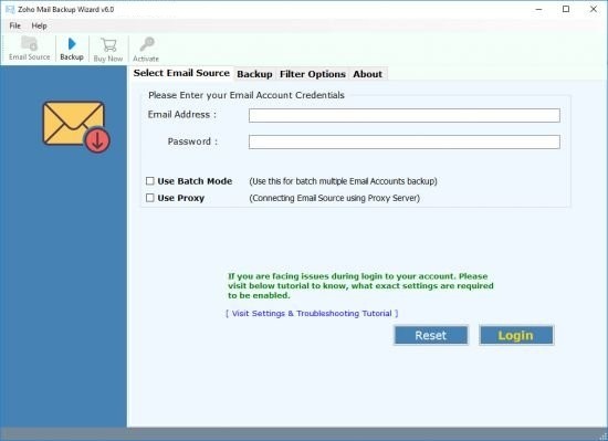 Zoho  Mail  Backup  Wizard(邮件备份工具)