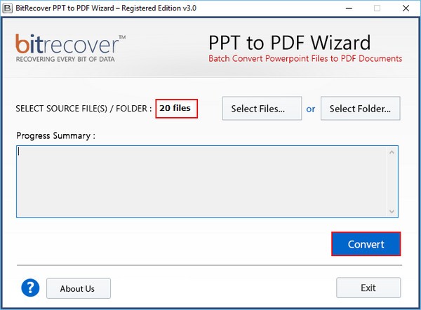 BitRecover  PPT  to  PDF  Wizard(PPT转PDF转换工具)