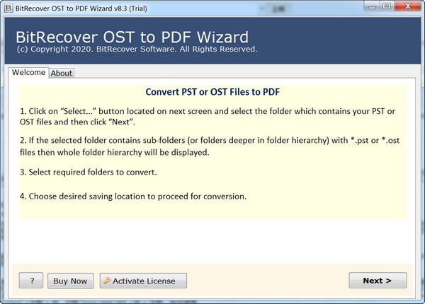 BitRecover  OST  to  PDF  Wizard(OST转PDF转换工具)