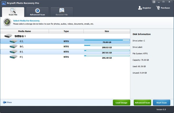 Rcysoft  Photo  Recovery  Pro(图片恢复软件)