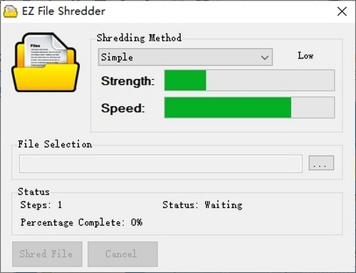 EZ  File  Shredder(文件粉碎工具)