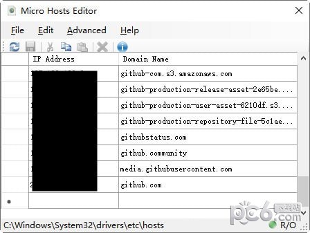 Micro  Hosts  Editor(Hosts文件编辑器)