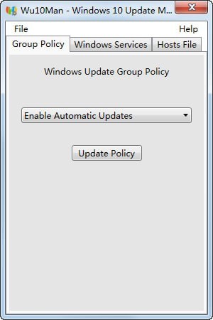 Wu10Man(禁用win10自动更新)