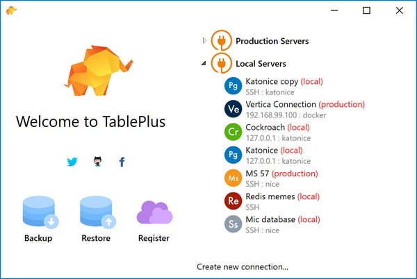 TablePlus(数据库编辑器)