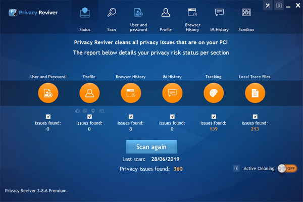 Privacy  Reviver  Premium(电脑隐私保护软件)