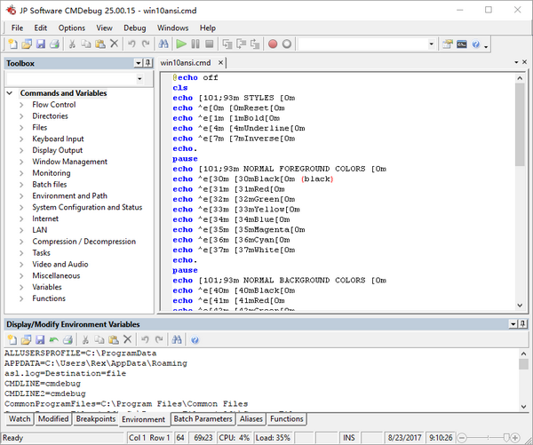 JP  Software  CMDebug(编程处理调试器)