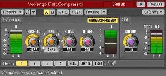 Voxengo  Deft  Compressor(音频信号压缩软件)