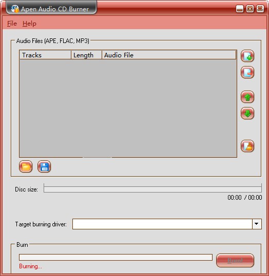 Apen  Audio  CD  Burner(CD刻录工具)