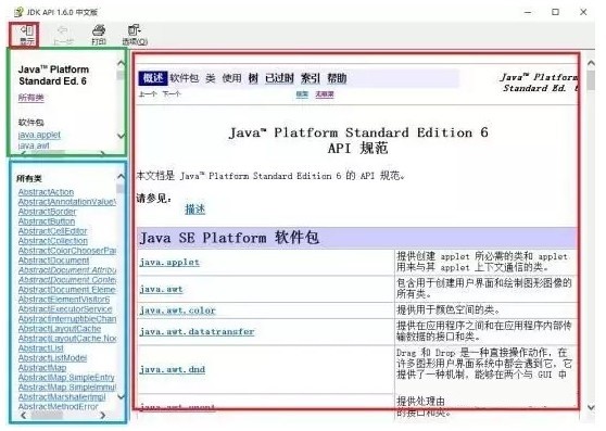 JDK  API  1.7中文版