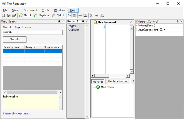 The  Regulator(正则表达式测试工具)
