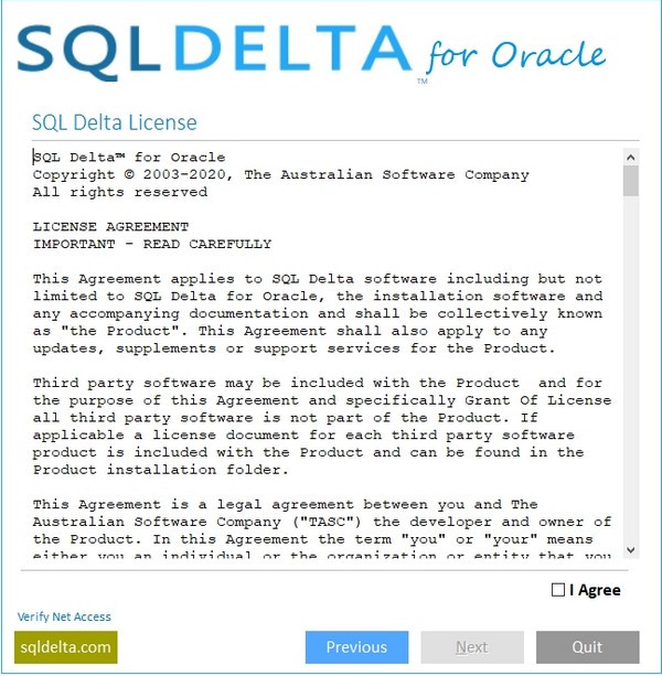 SQL  Delta  for  Oracle(数据库比较工具)