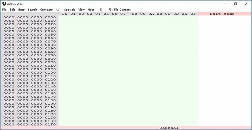 AviHex(二进制文件编辑工具)