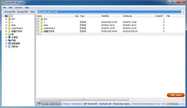 Total  PDF  Encrypt(PDF加密工具)