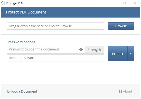 Protego  PDF(pdf文件加密工具)