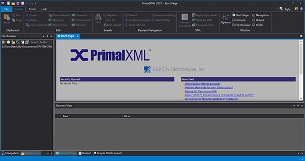 PrimalXML(XML文件编辑工具)