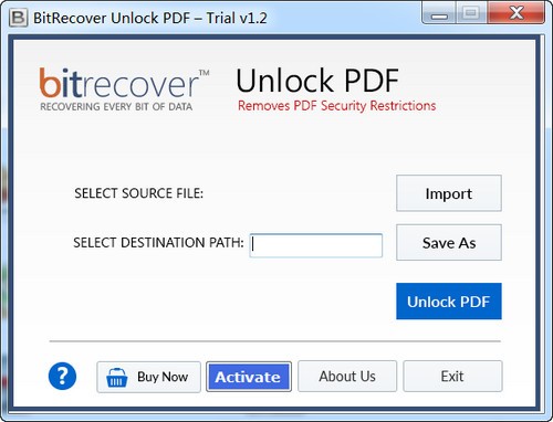 BitRecover  Unlock  PDF(PDF解锁工具)