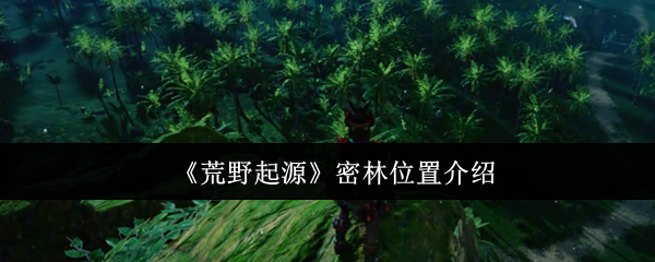 《荒野起源》密林位置介绍